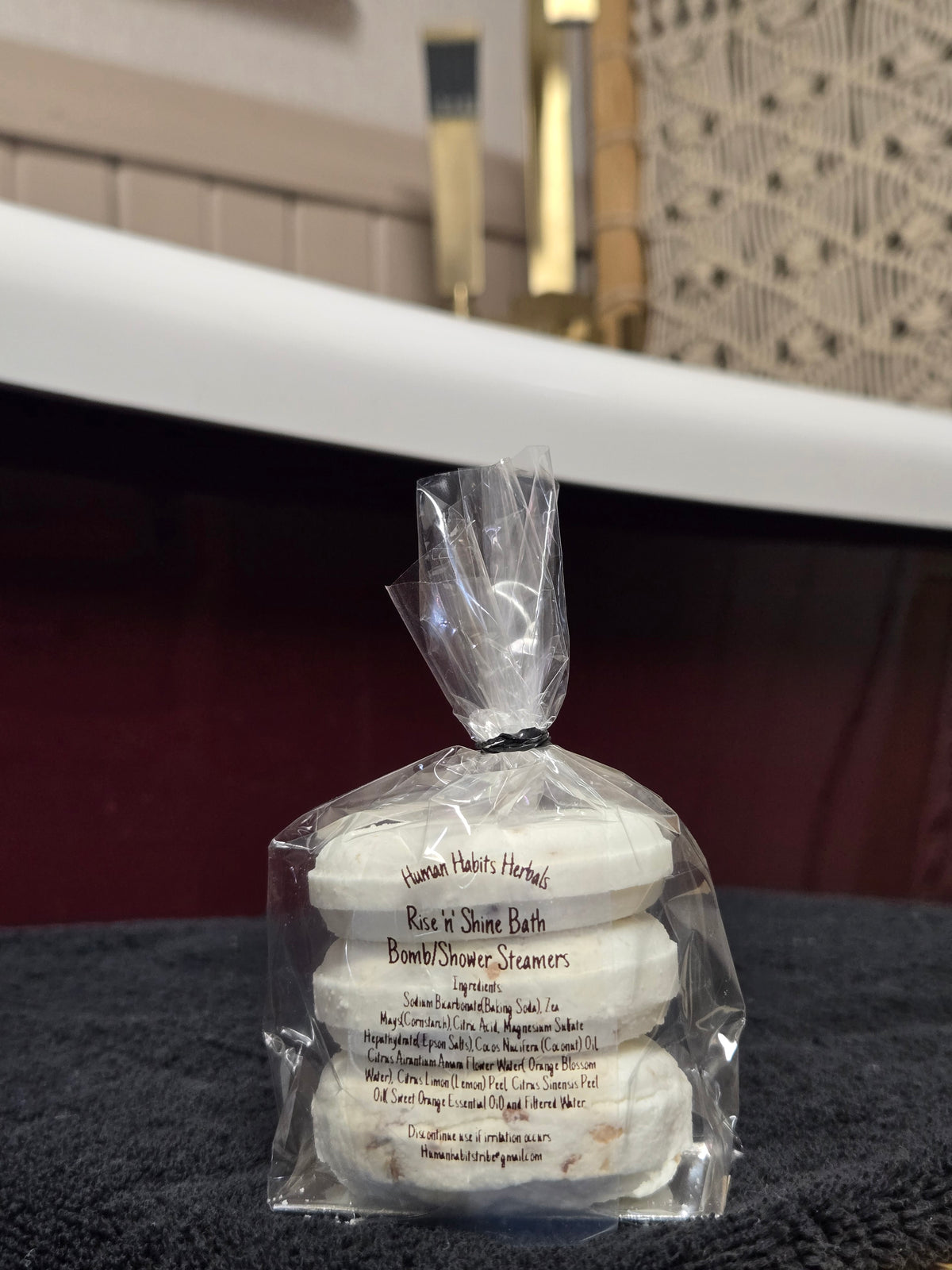 Human Habits Herbals Rise 'n' Shine Shower Steamers