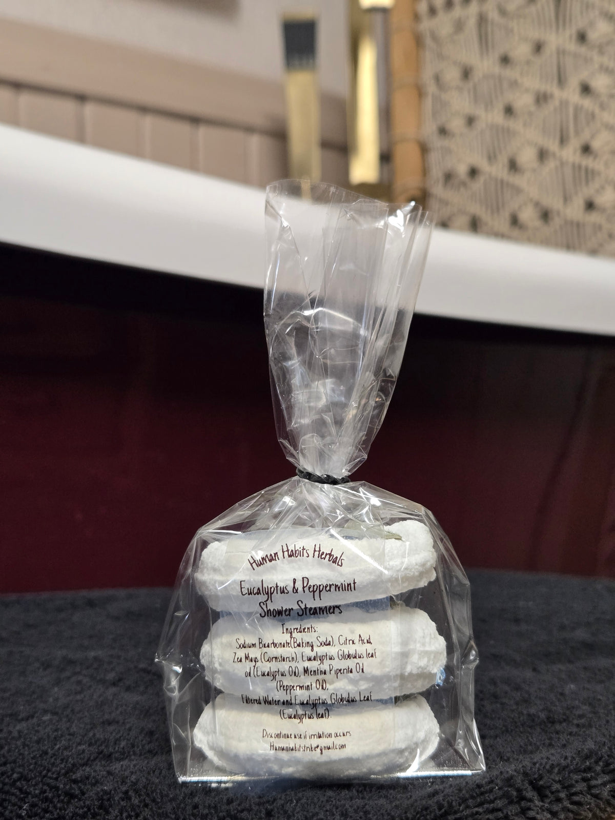 Human Habits Herbals Eucalyptus & Peppermint Shower Steamers
