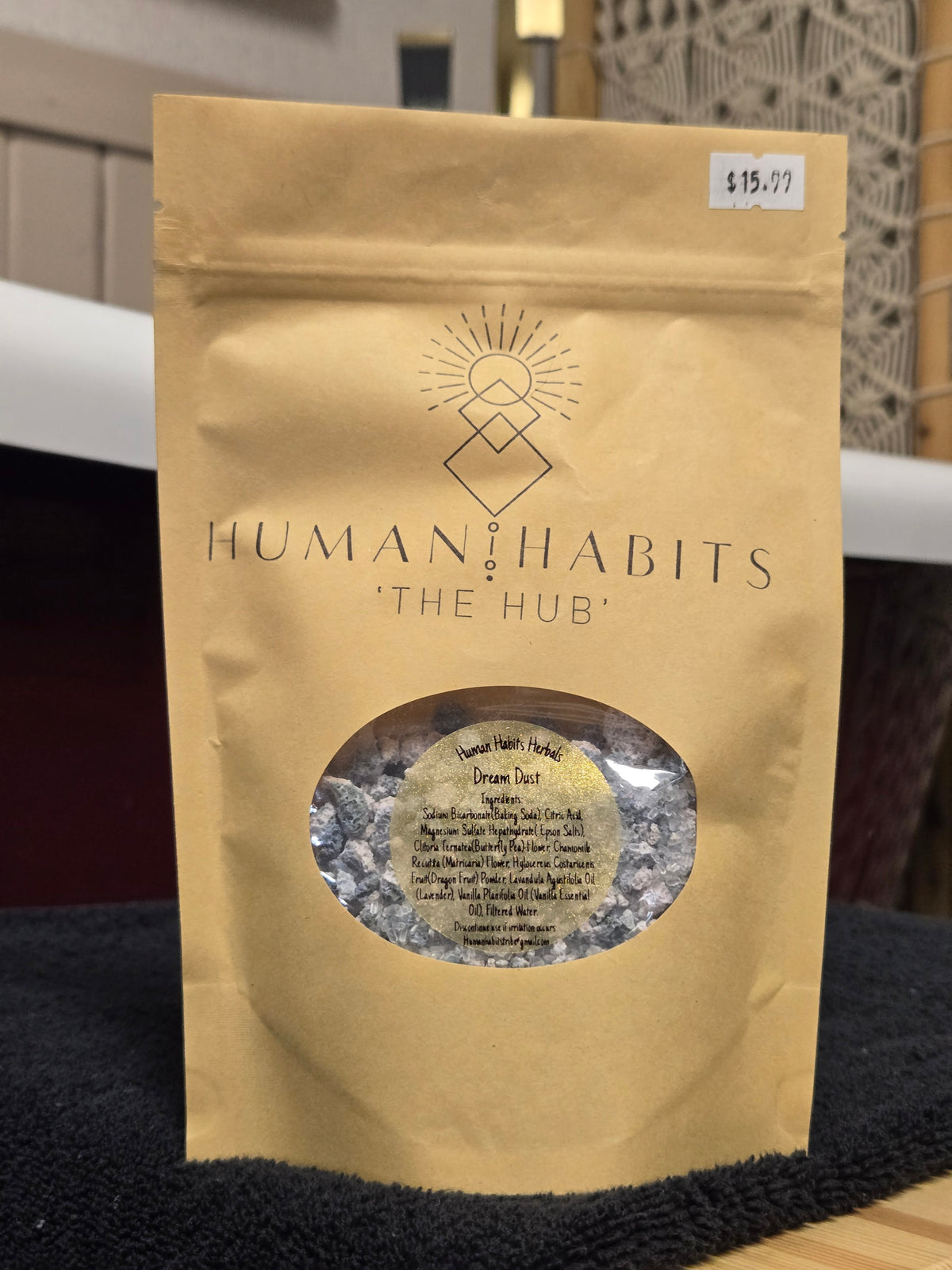 Human Habits Herbals Dream Dust Bath Soak