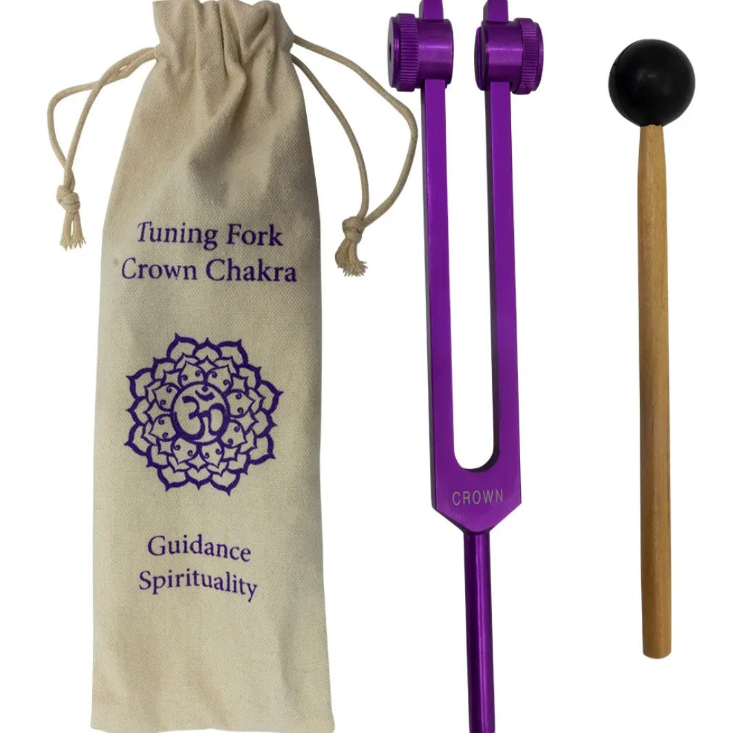 Tuning Fork 8.5" - Tuned For Crown Chakra