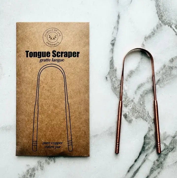 Essence of Life: Pure Copper Tongue Scraper